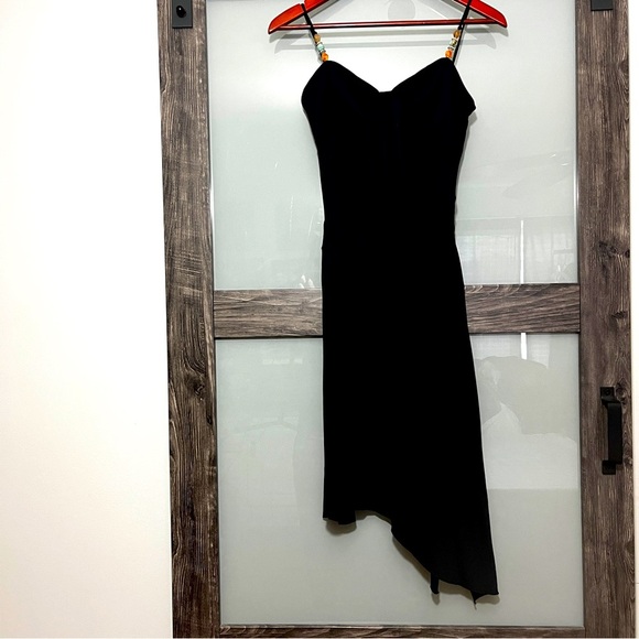 Express Dresses & Skirts - Whimsigoth/Fairygoth Vintage 90’s Y2K Beaded Spaghetti Strap Dress Express 6